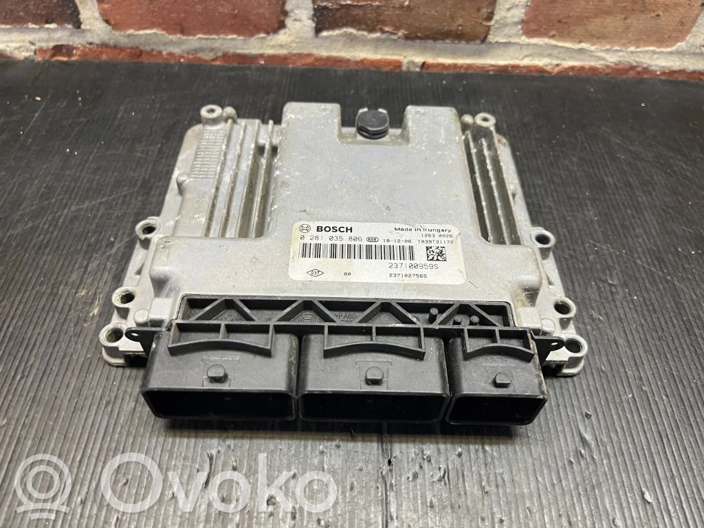 Renault Captur II Engine control unit/module 