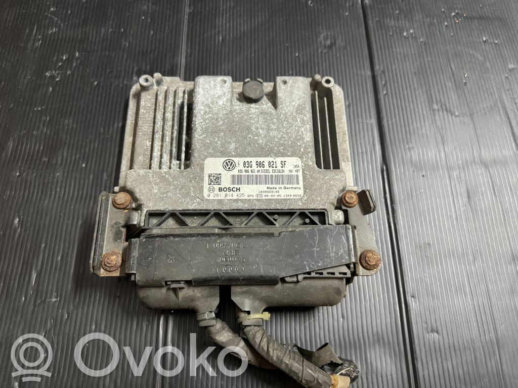 Engine control unit/module   03G906021SF,03G906021SF,0281014425