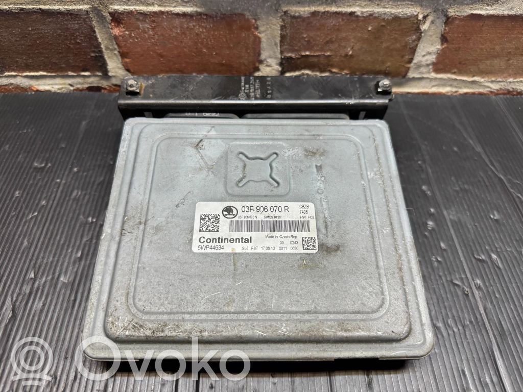 Engine control unit/module ECU   03F906070R,03F906070N,5WP44634