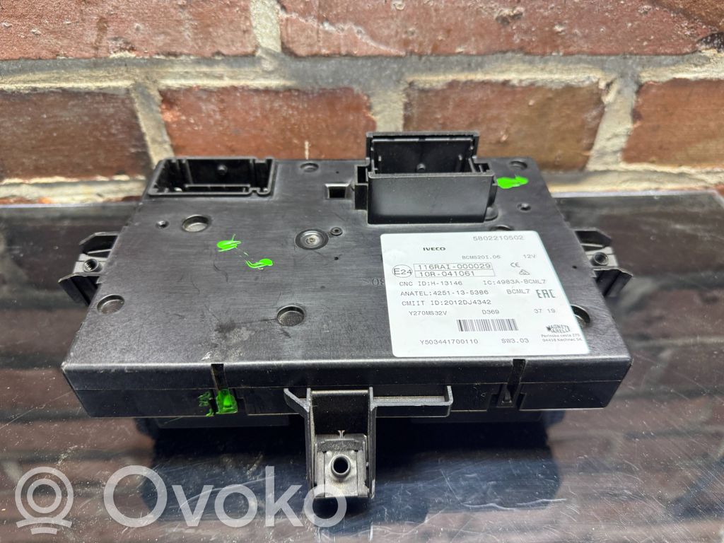 Módulo de fusible   5802210502,10R041061