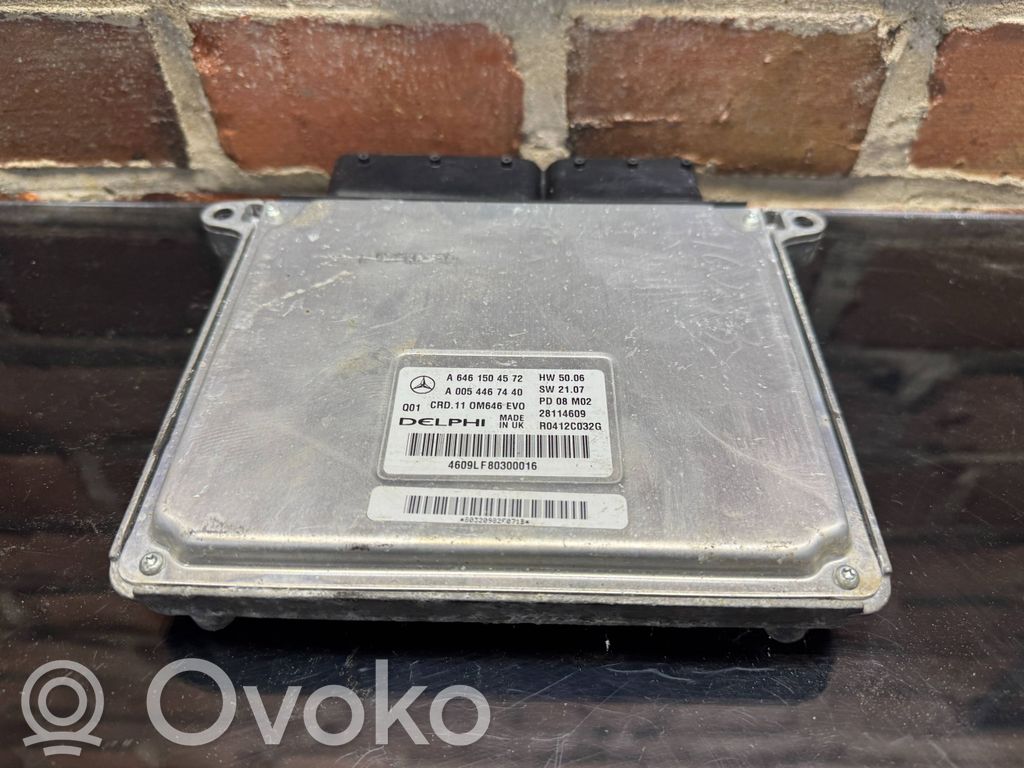 Mercedes-Benz C W204 Engine control unit/module 