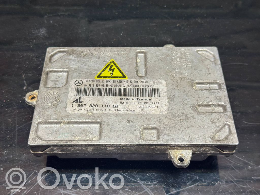 Mercedes-Benz S W221 Sterownik / moduł świateł Xenon 