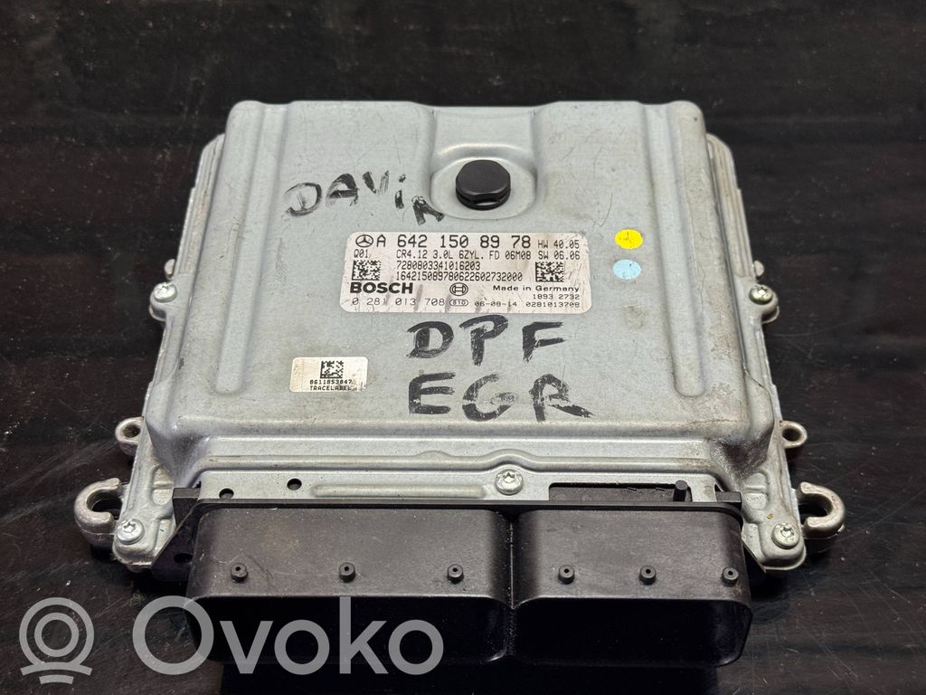 Mercedes-Benz CLS C219 Engine control unit/module 