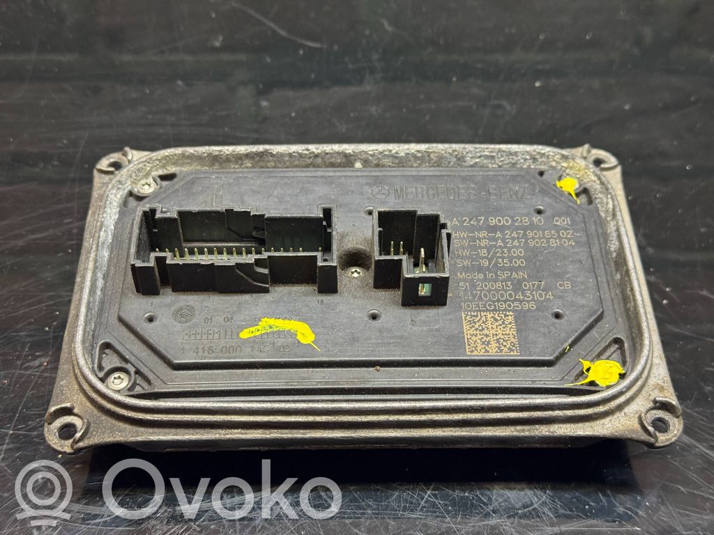Módulo de control de balasto LED   A2479002810,A2479028104,147000043104,A2479018502