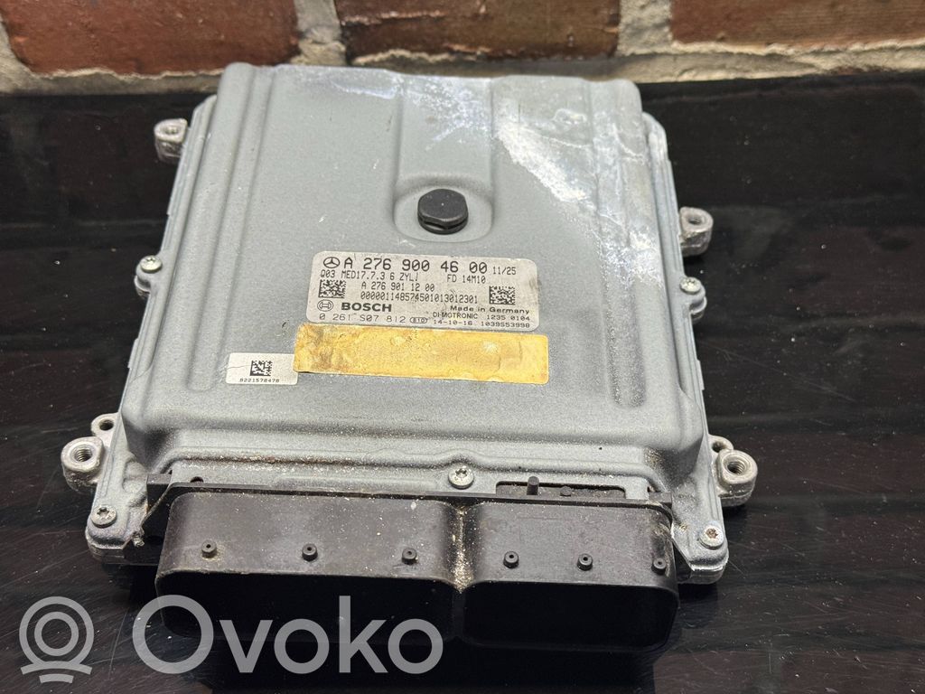 Mercedes-Benz ML W166 Engine control unit/module 
