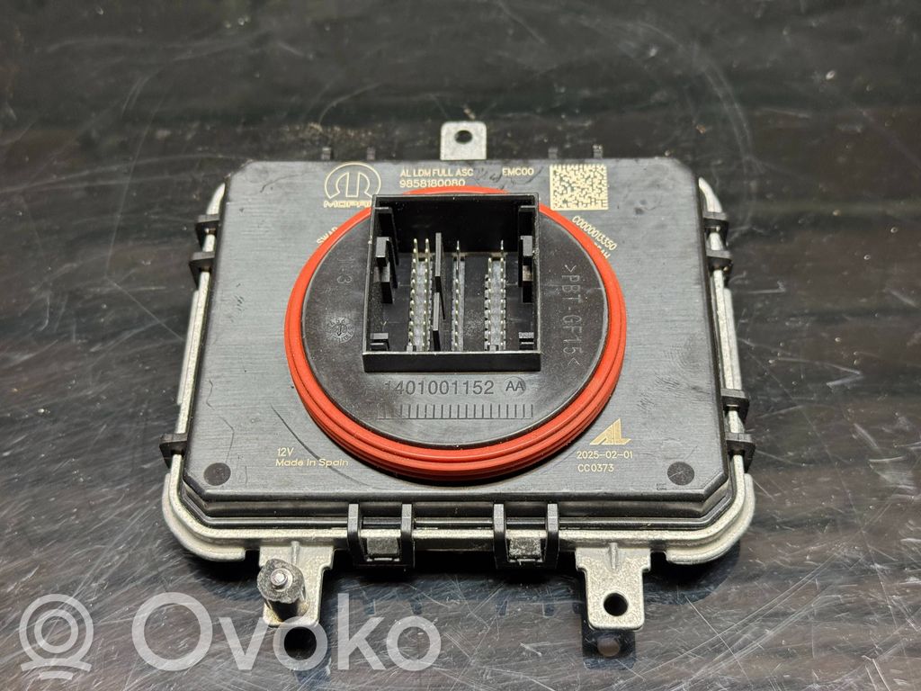Módulo de control de balasto LED   9858180080