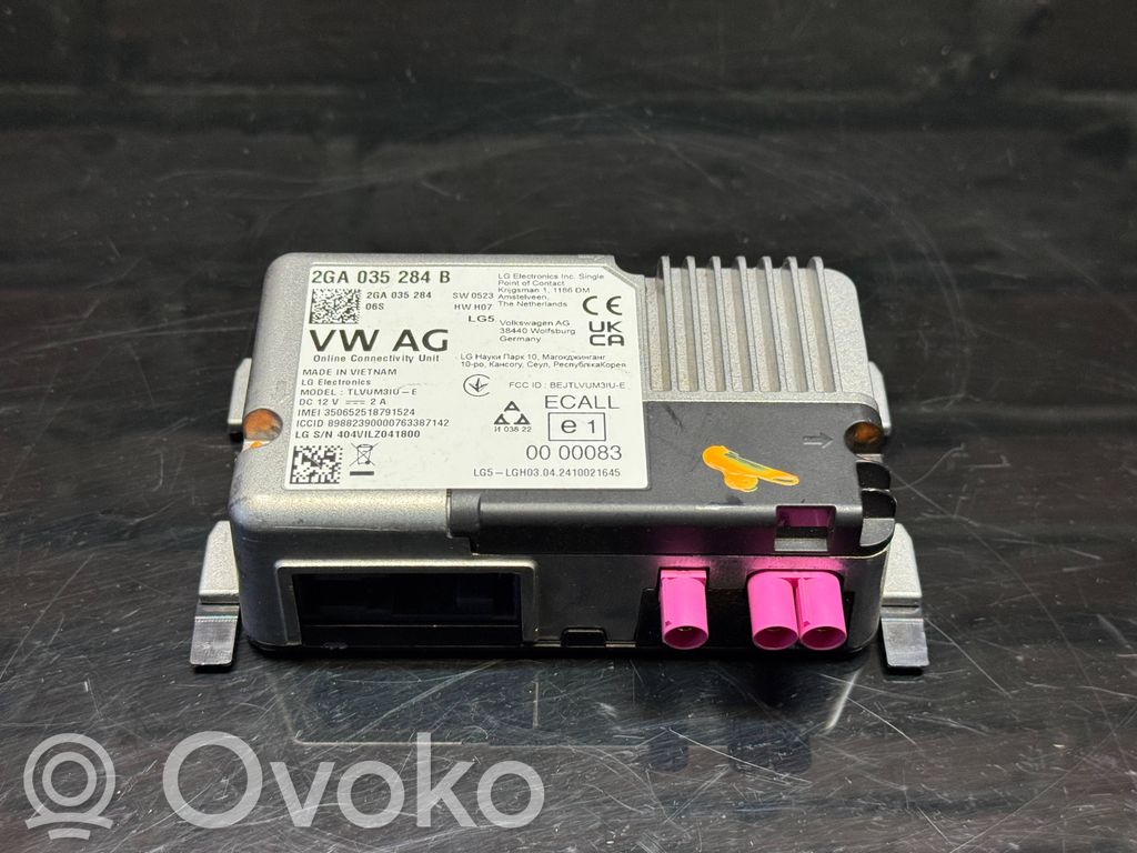 Volkswagen Taigo Kiti valdymo blokai/ moduliai 