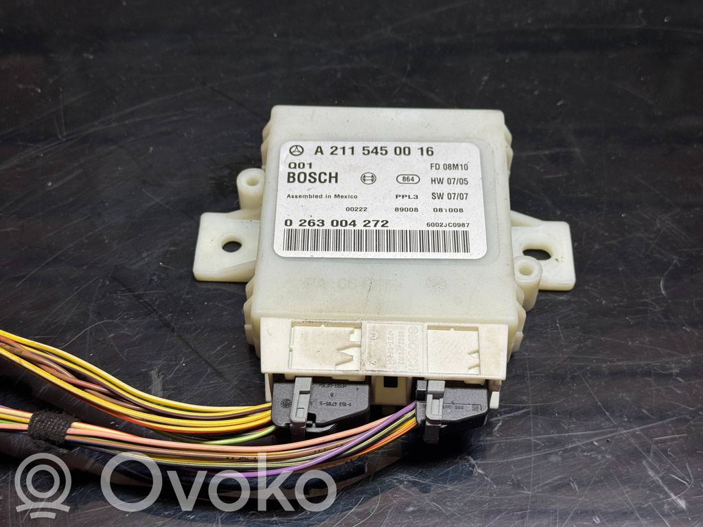 Parking PDC control unit/module   A2115450016,6002JC0987,0263004272