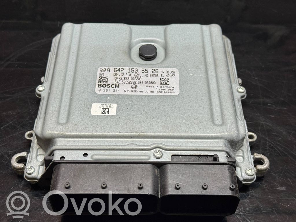 Sterownik / Moduł ECU   A6421505526,0281014925