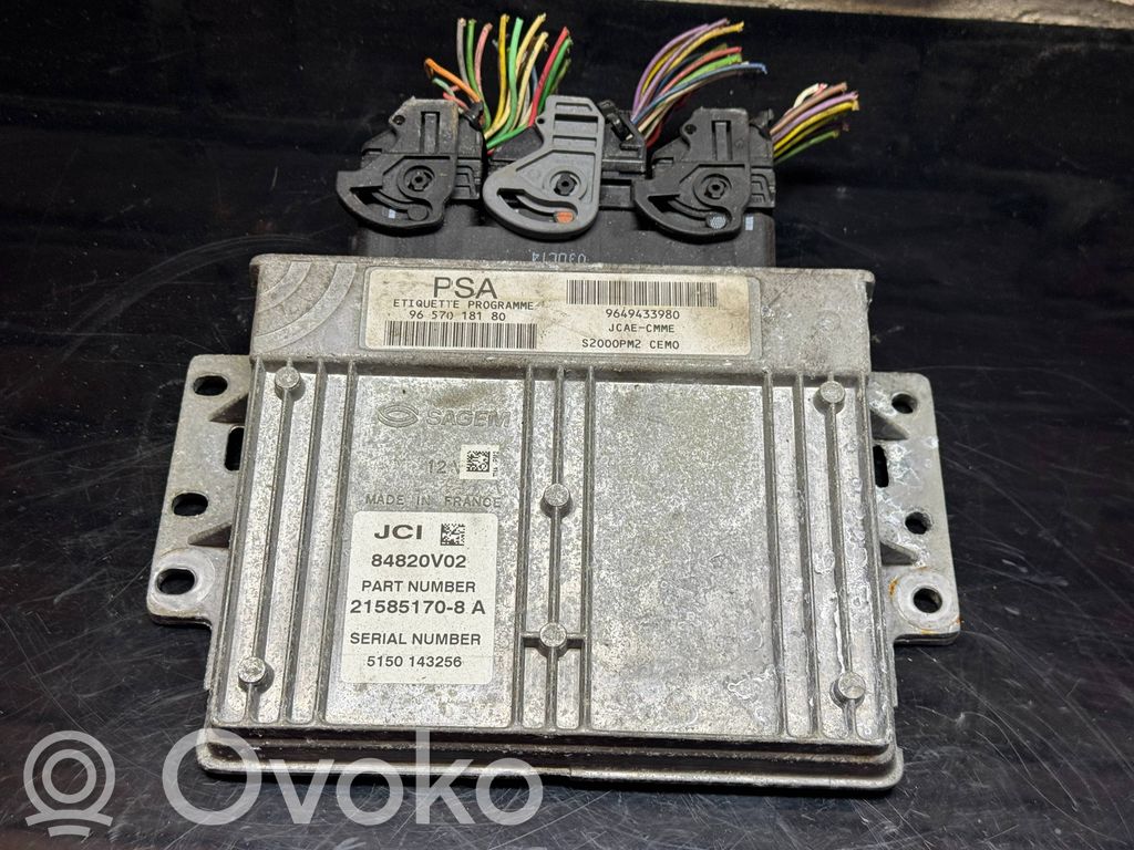 Citroen C3 Engine control unit/module 