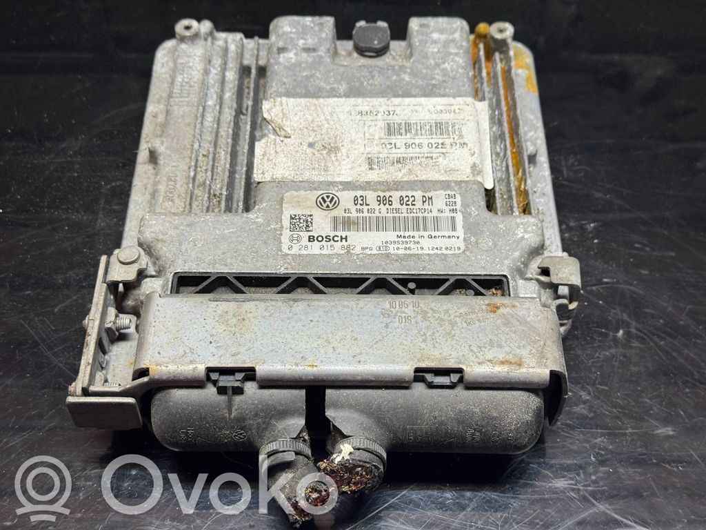 Volkswagen Eos Engine control unit/module 
