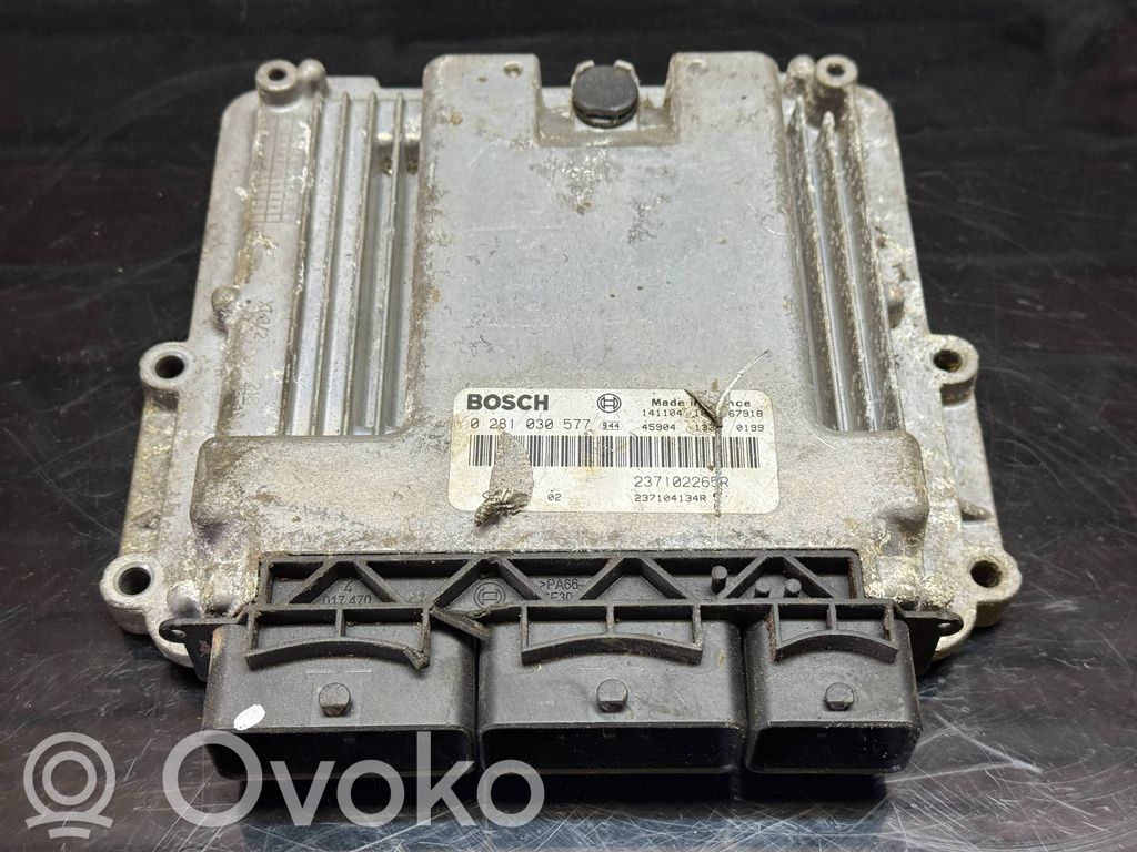 Engine control unit/module   0281030577,237102265R