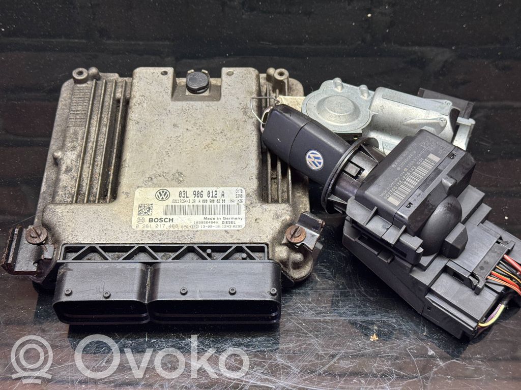 Engine control unit/module   03L906012A,EDC17C54339,0281017488