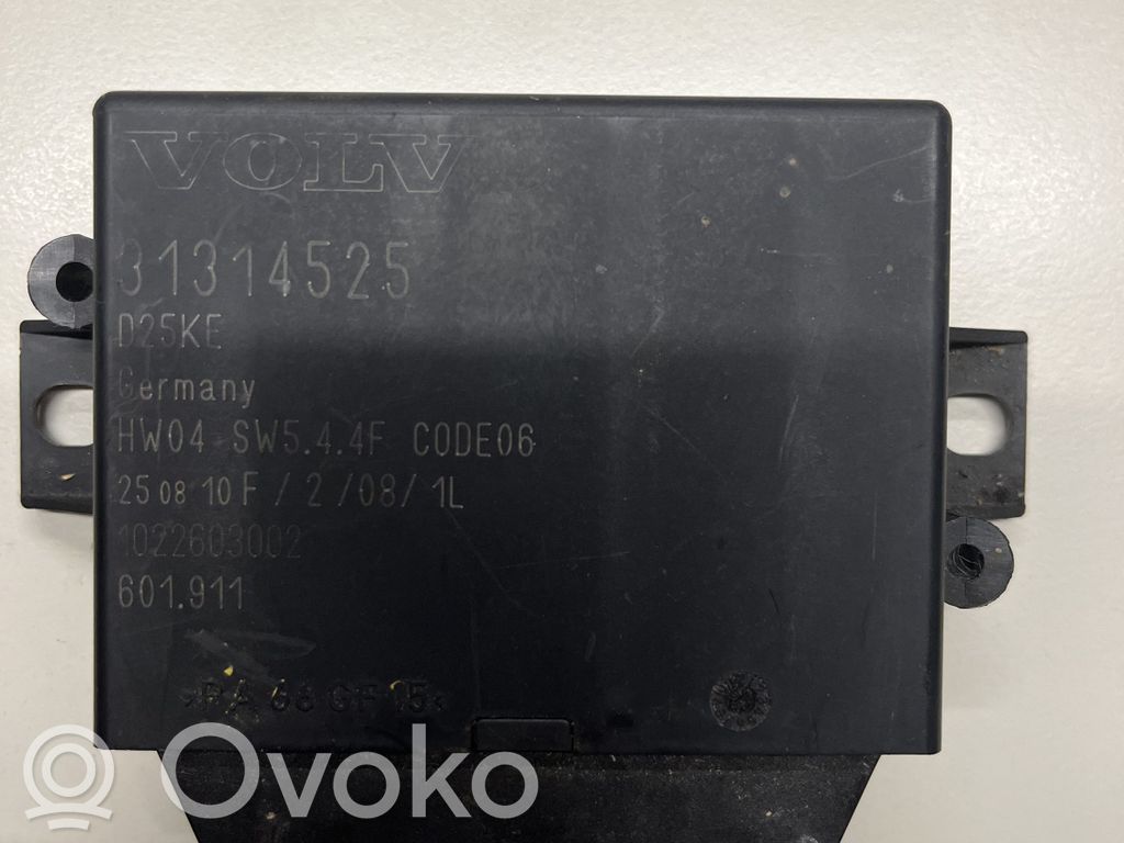Parking PDC control unit/module   31314525,31314525,D25KE,1022603002,250810F2081L