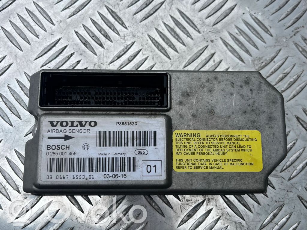 Volvo S80 Airbag control unit/module 