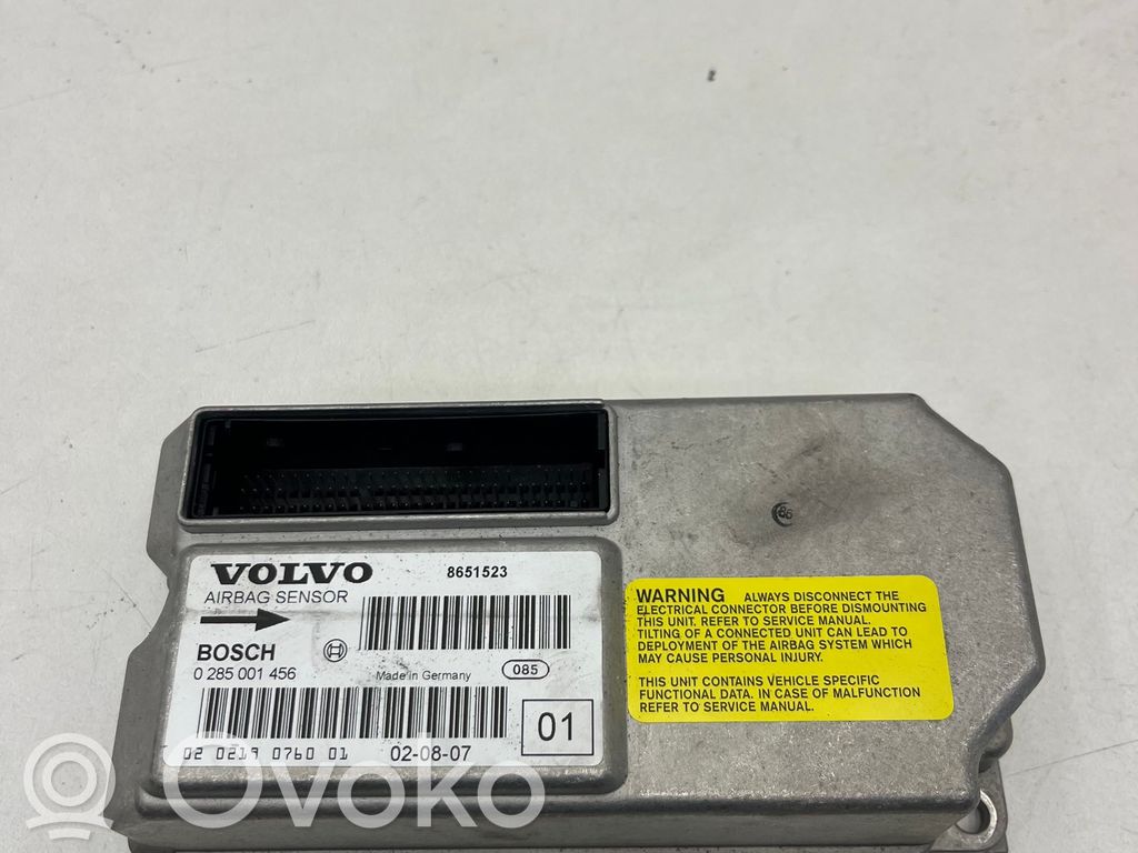 Volvo S80 Airbag control unit/module 