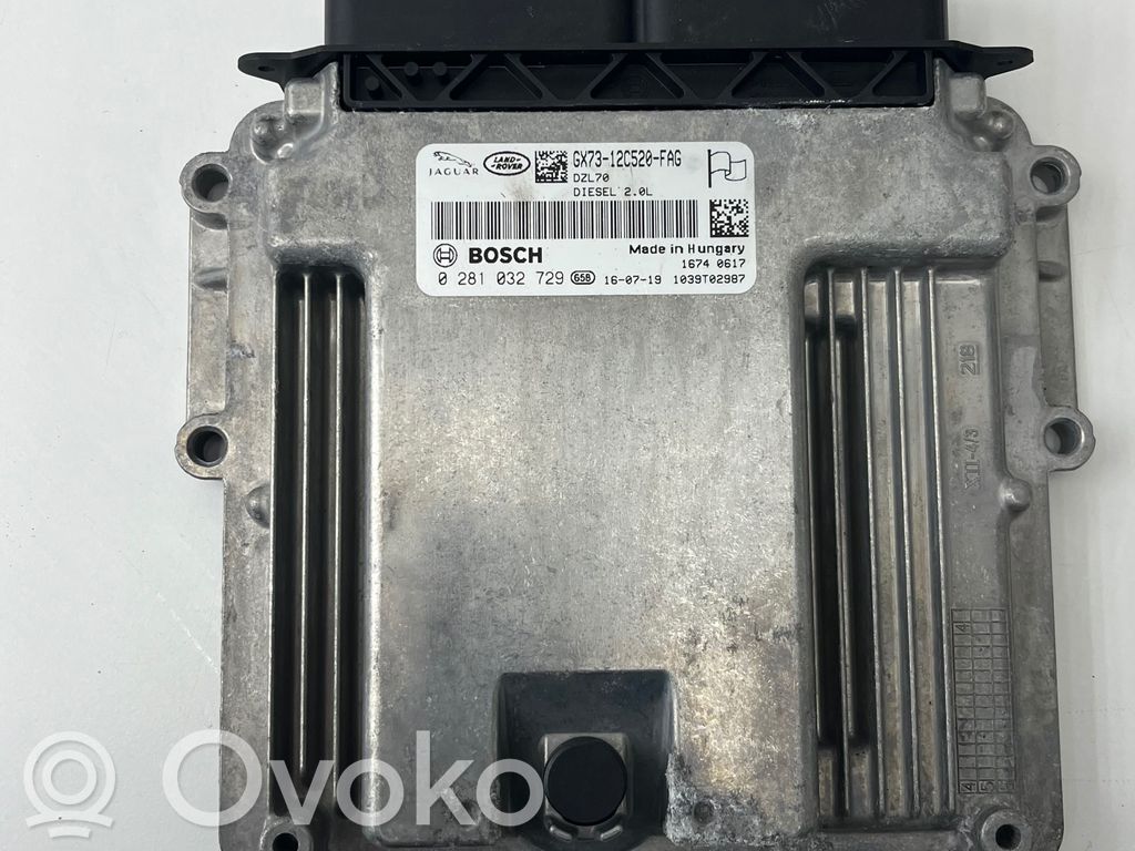 Engine control unit/module   GX7312C520FAG,0281032729,1039T02987