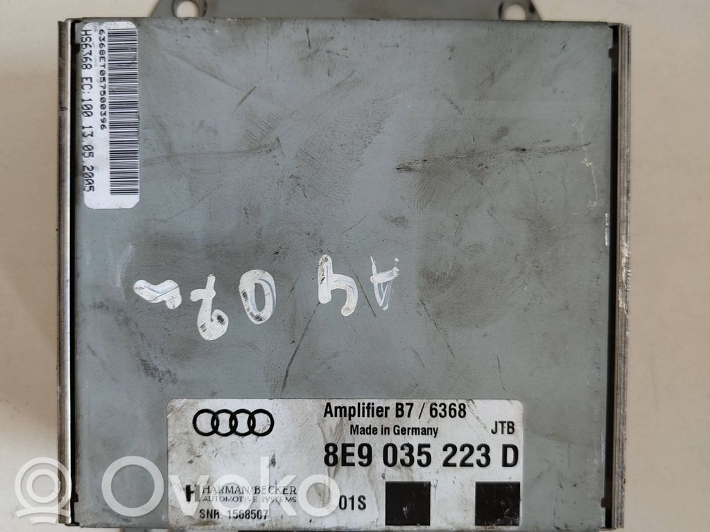 Wzmacniacz audio   8E9035223D,B76368