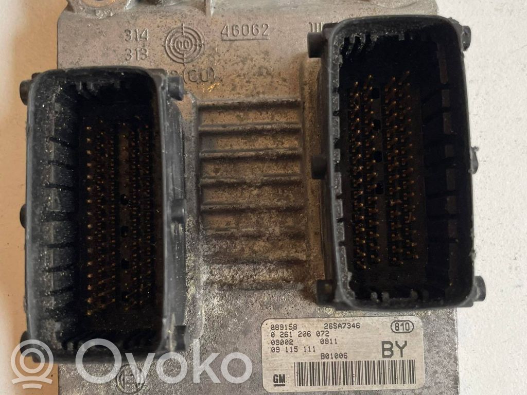 Opel Corsa C Engine control unit/module 