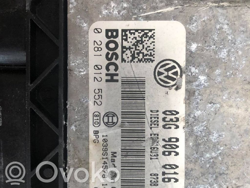Skoda Superb B5 (3U) Engine control unit/module 