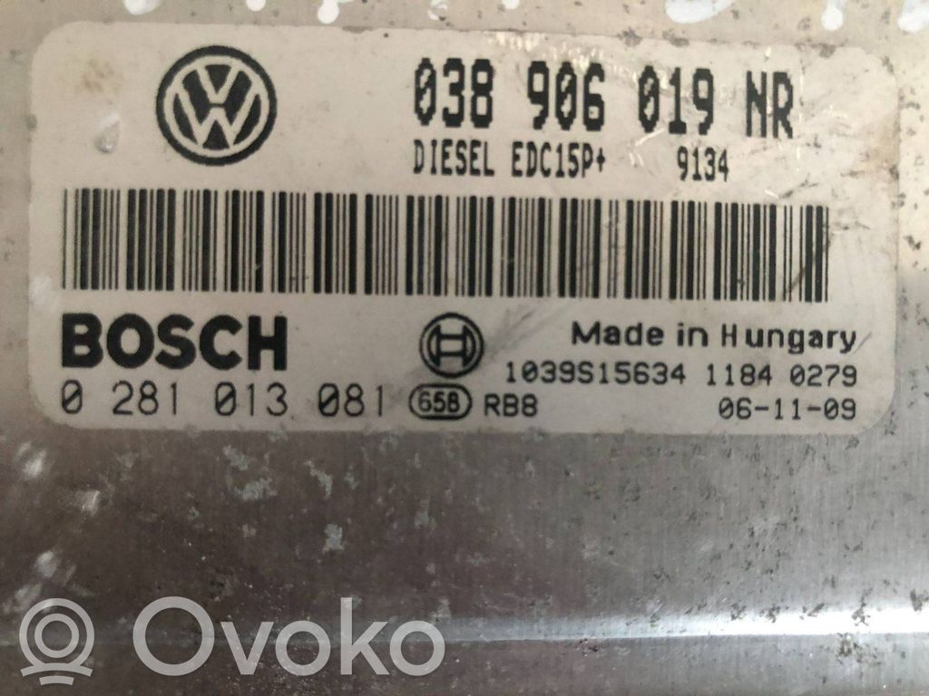 Skoda Roomster (5J) Engine control unit/module 