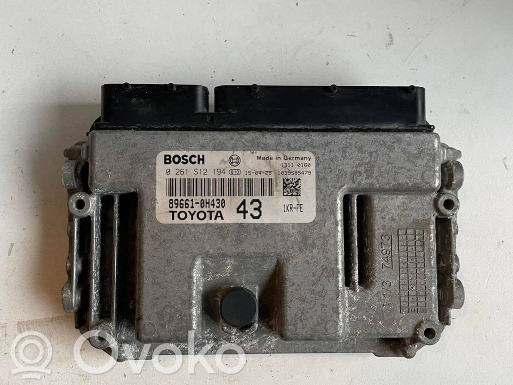 Toyota Aygo AB40 Engine control unit/module 
