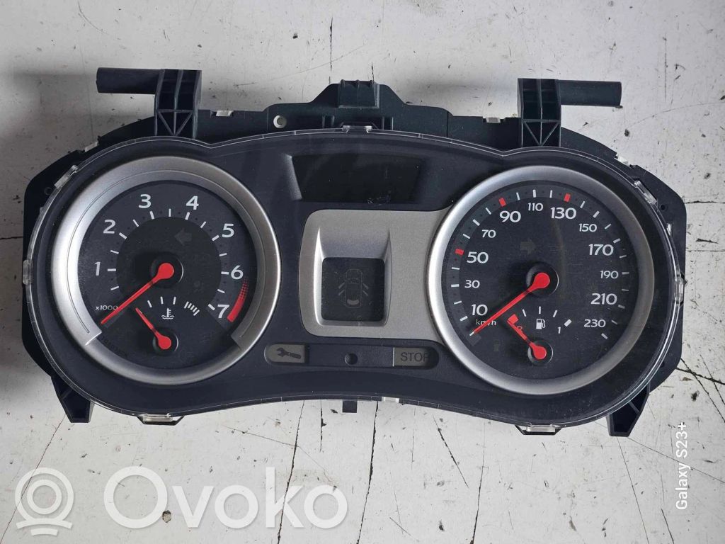 Renault Clio III Speedometer (instrument cluster) 
