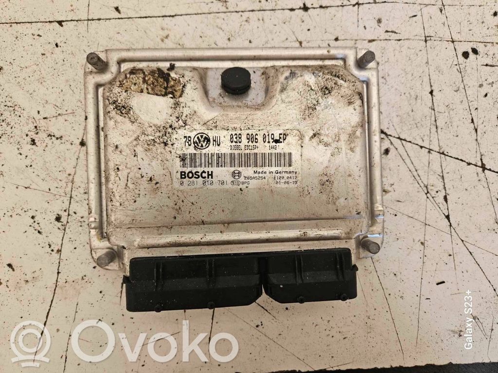 Engine control unit/module   038906019EP,28SA5254,0281010701