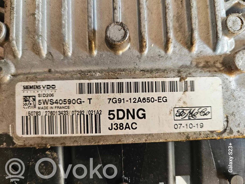 Ford Mondeo MK IV Engine control unit/module 