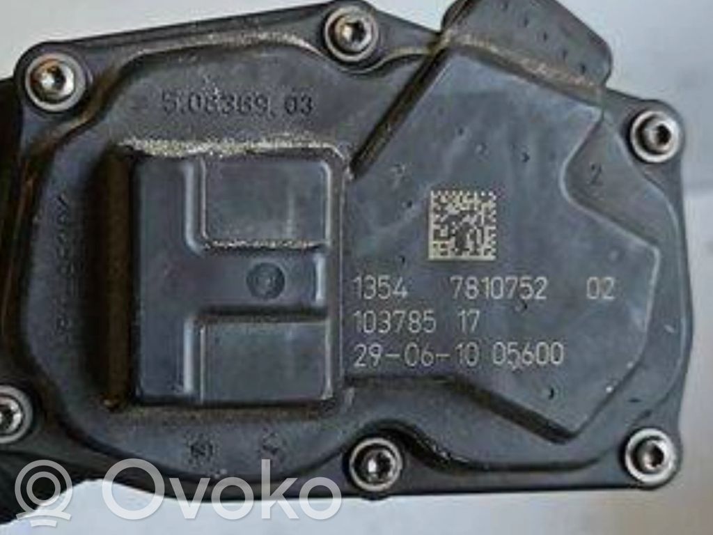 BMW 5 F10 F11 Throttle valve 