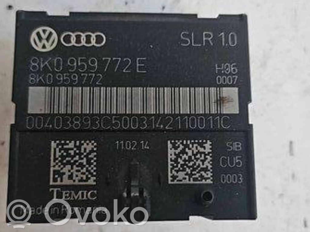 Audi Q7 4L Module de commande de siège 