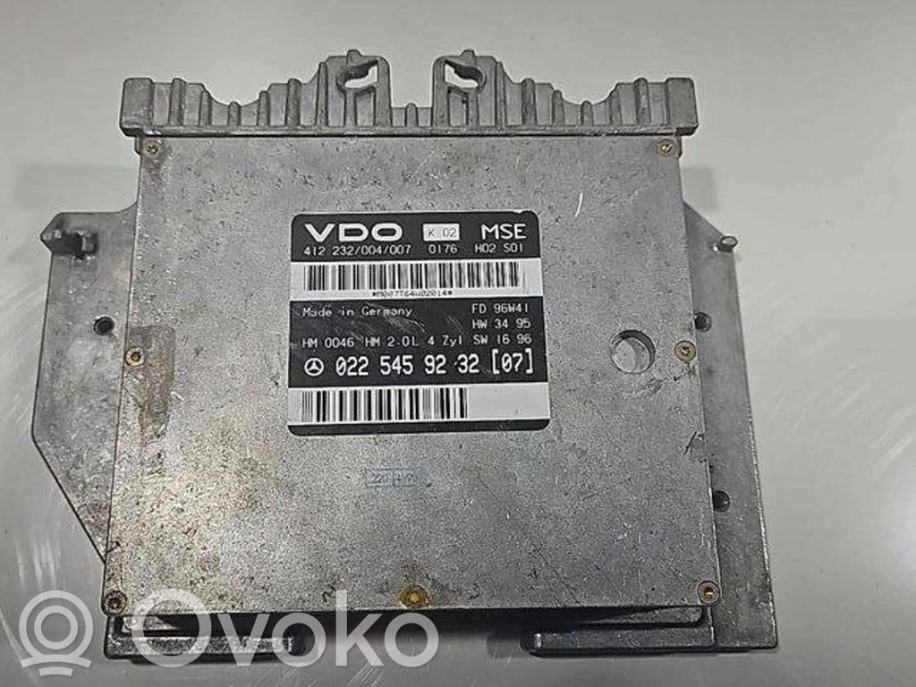 Mercedes-Benz E W210 Engine control unit/module 