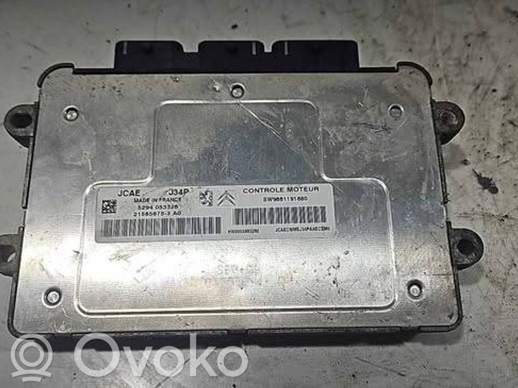 Engine control unit/module   9661191880,5294053328,9655883280,215856753
