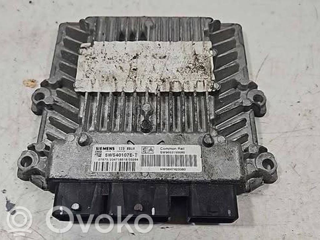 Peugeot 307 Engine control unit/module 