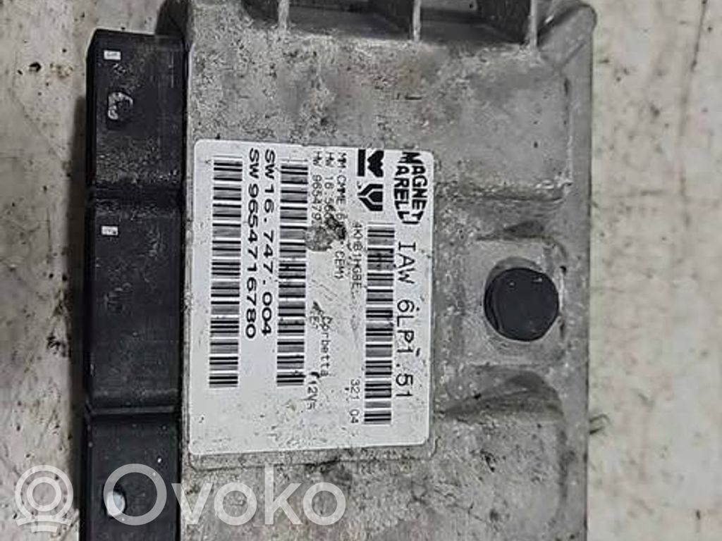 Peugeot 307 CC Engine control unit/module 