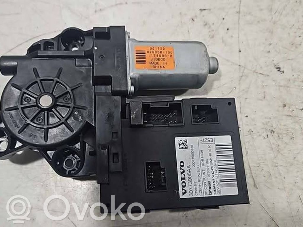 Volvo C30 Передний двигатель механизма для подъема окон 