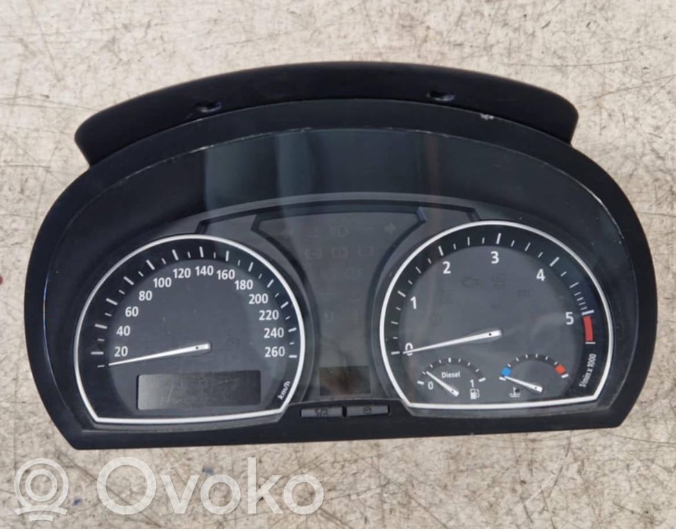 BMW X3 E83 Speedometer (instrument cluster) 