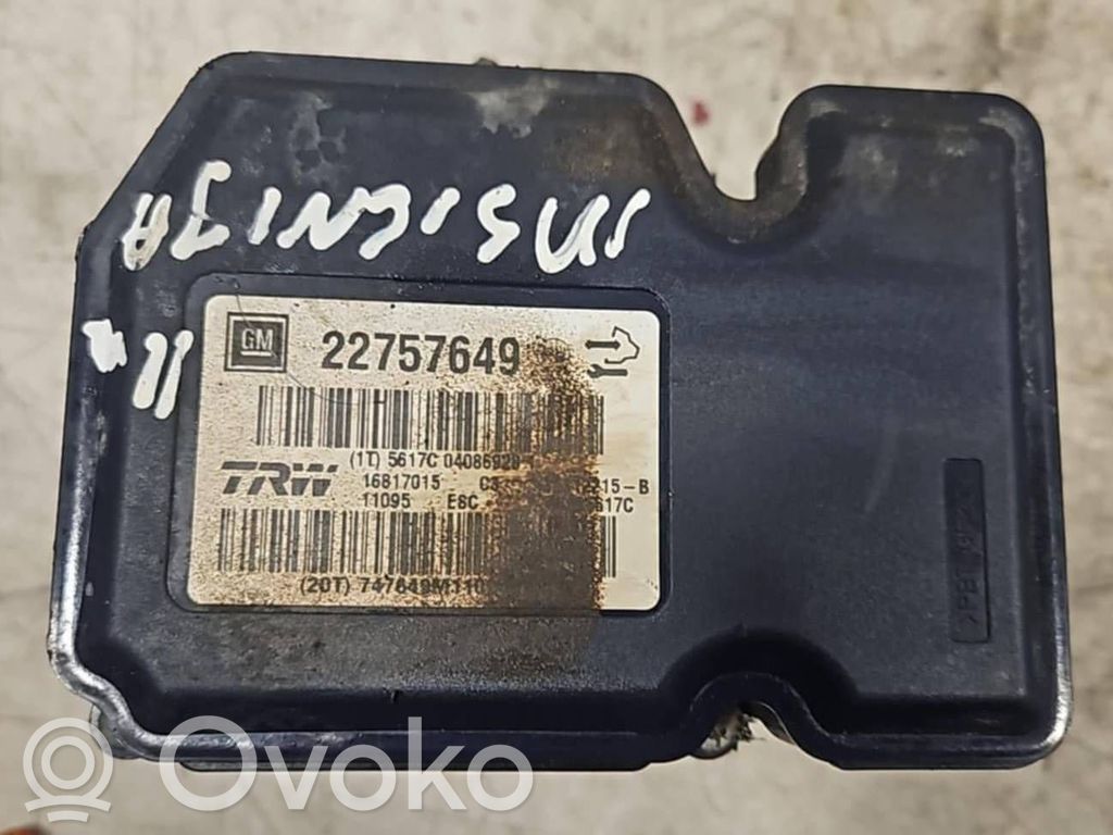 Opel Insignia A Pompa ABS 