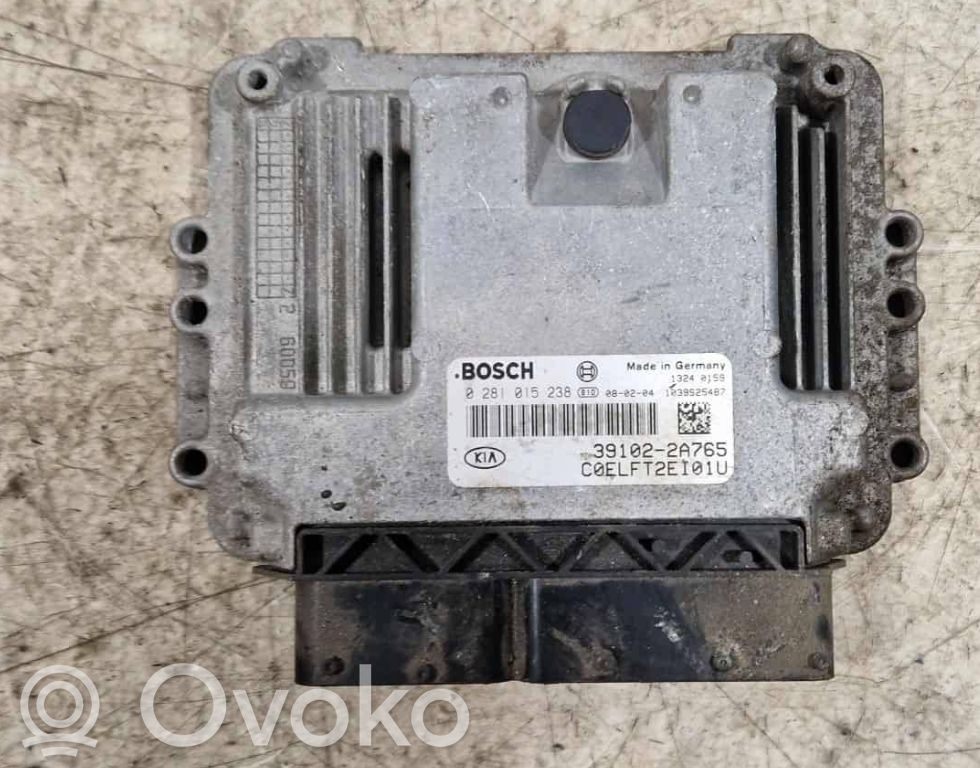 Engine control unit/module   0281015238,1039S25487,391022A765