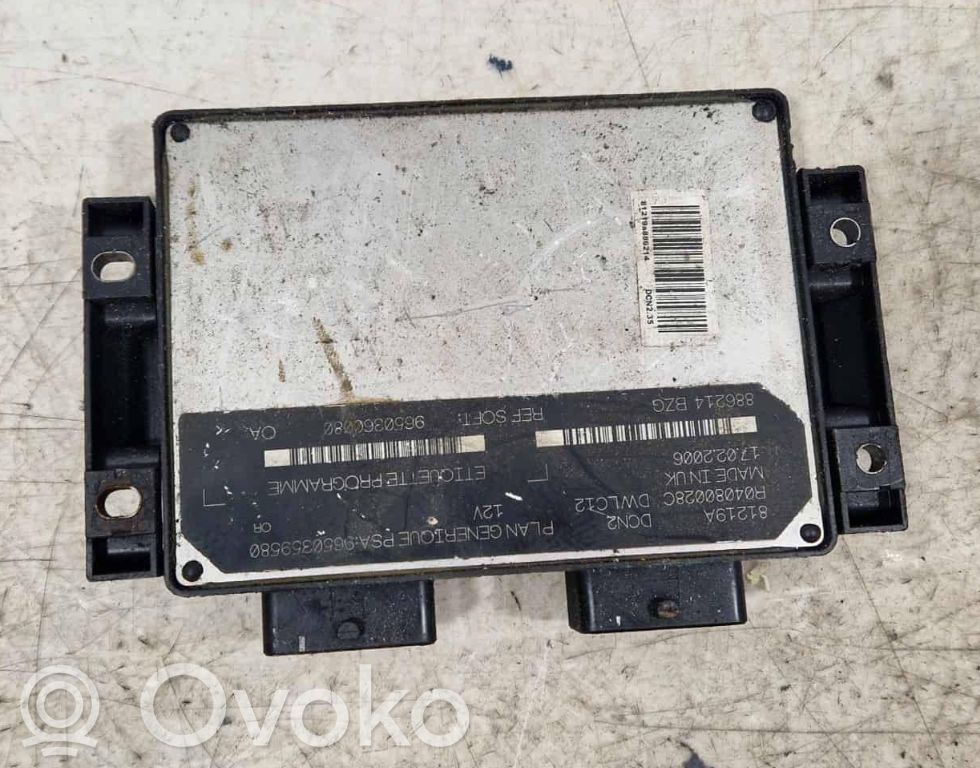 Citroen Berlingo Engine control unit/module 
