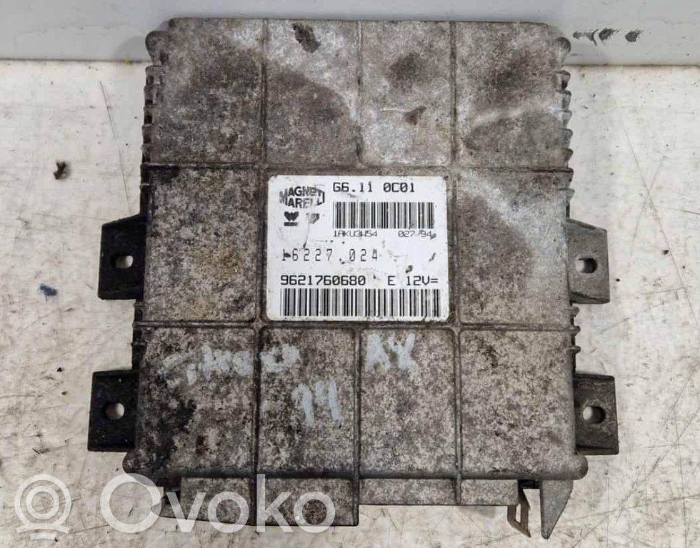 Engine control unit/module   9621760680,16227024,G6110C01,1AKU3L54