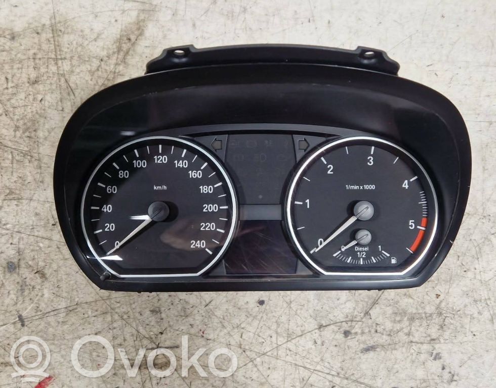 BMW 1 E81 E87 Speedometer (instrument cluster) 