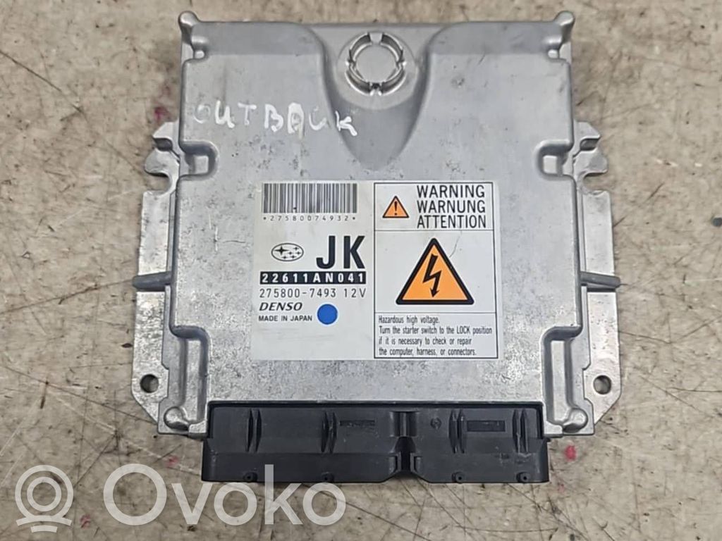 Engine control unit/module   22611AN041,2758007493