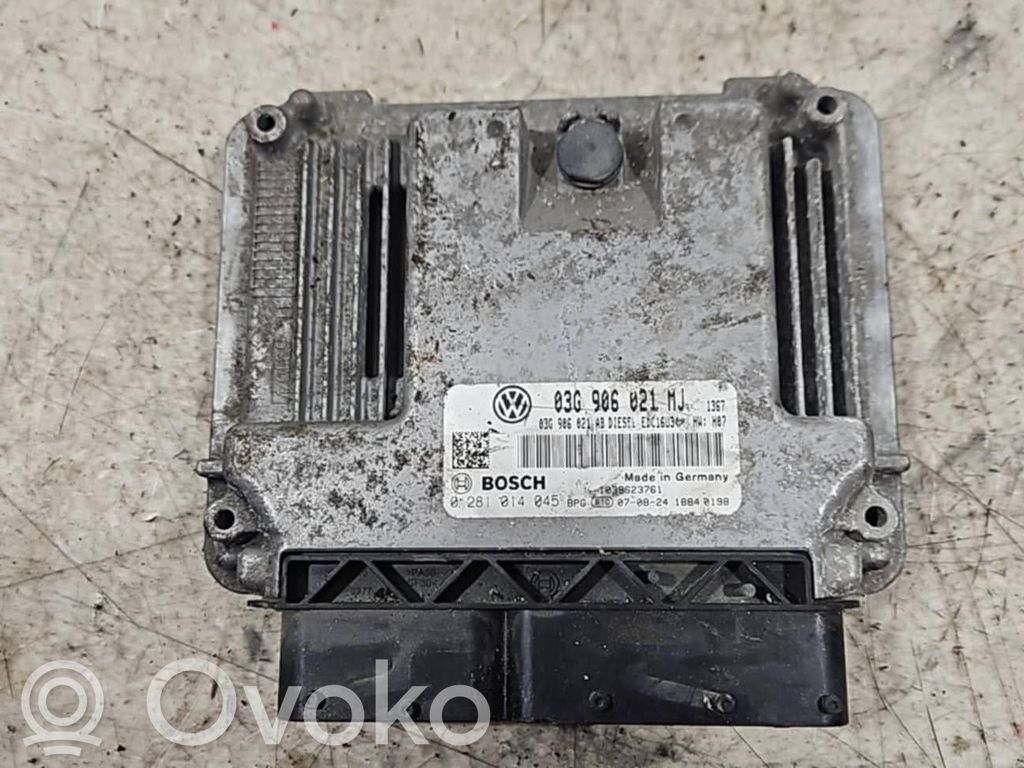 Engine control unit/module   03G906021MJ,03G906021AB,0281014045