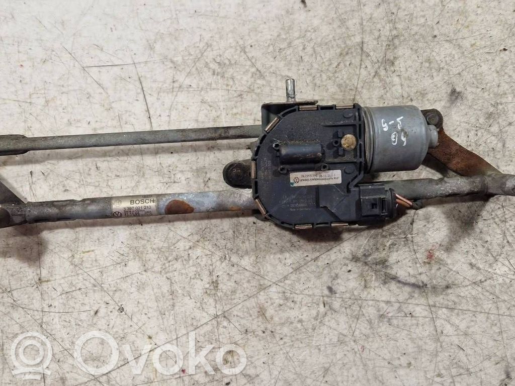 Volkswagen Golf V Mechanizm i silniczek wycieraczek szyby przedniej / czołowej 
