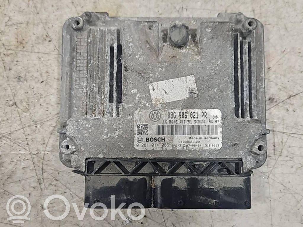 Volkswagen Golf V Engine control unit/module 