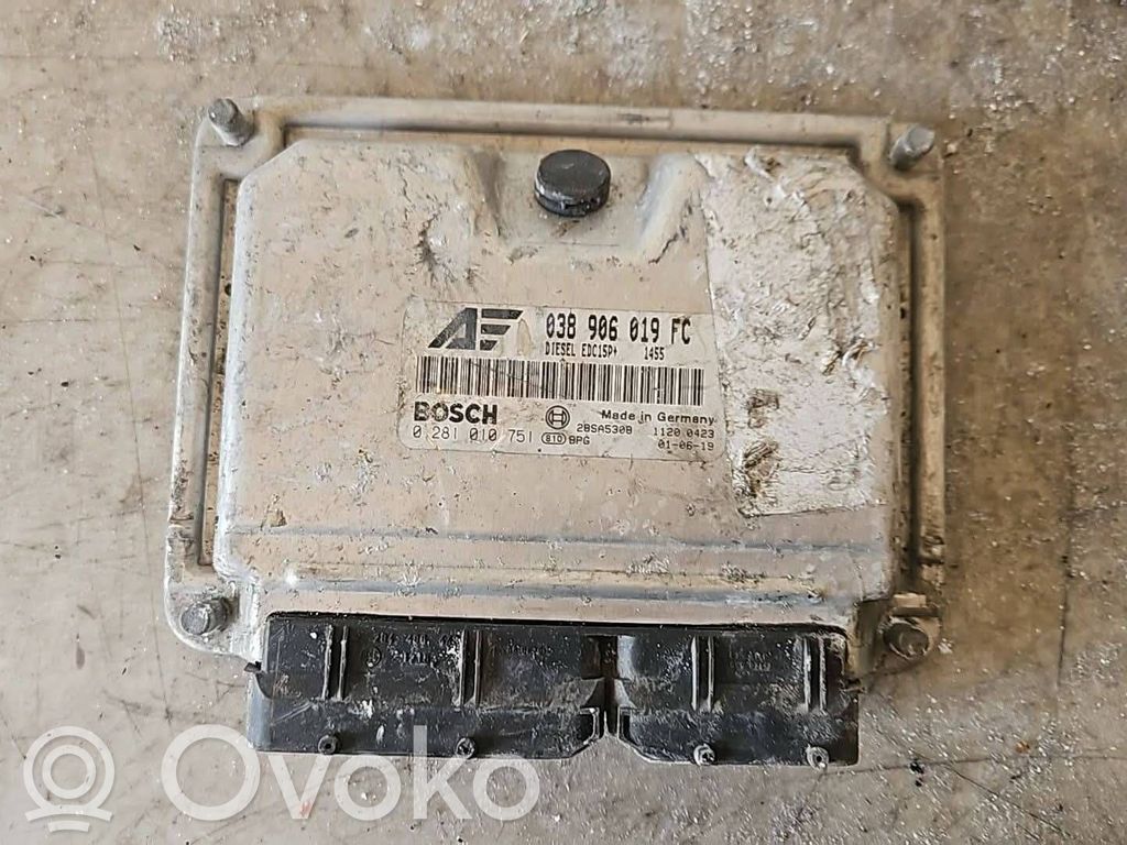 Audi A6 S6 C6 4F Engine control unit/module 
