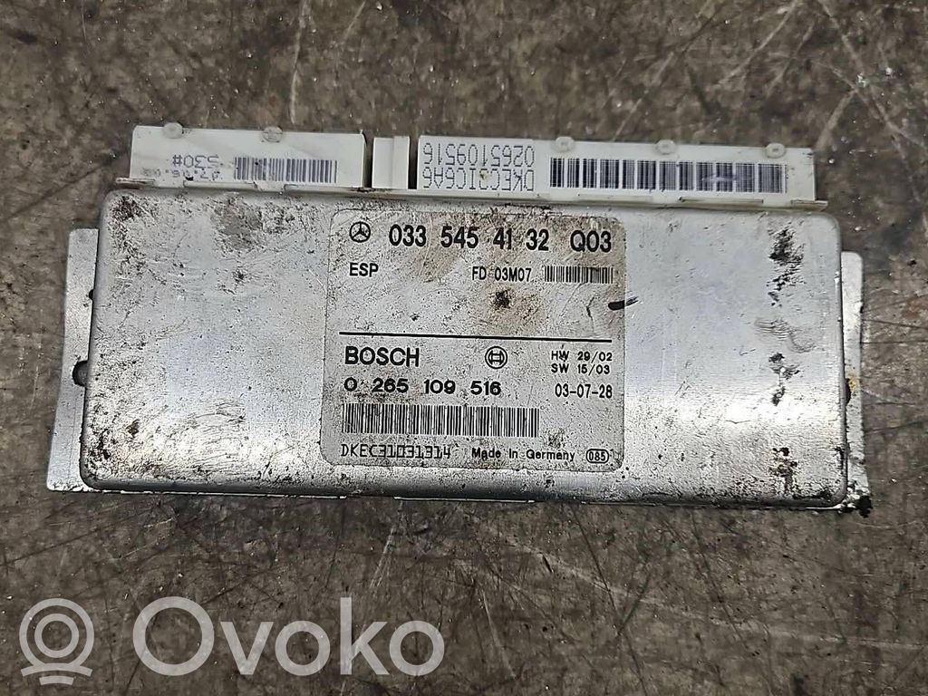 Mercedes-Benz C W203 ABS control unit/module 