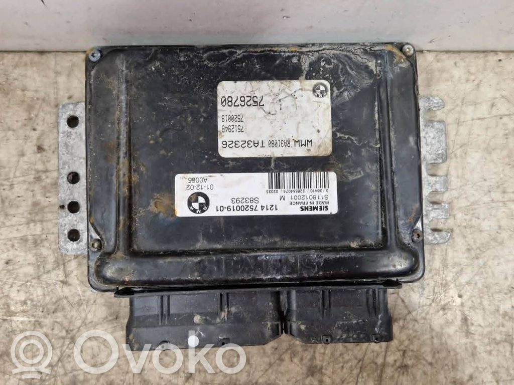 Mini One - Cooper R50 - 53 Engine control unit/module 