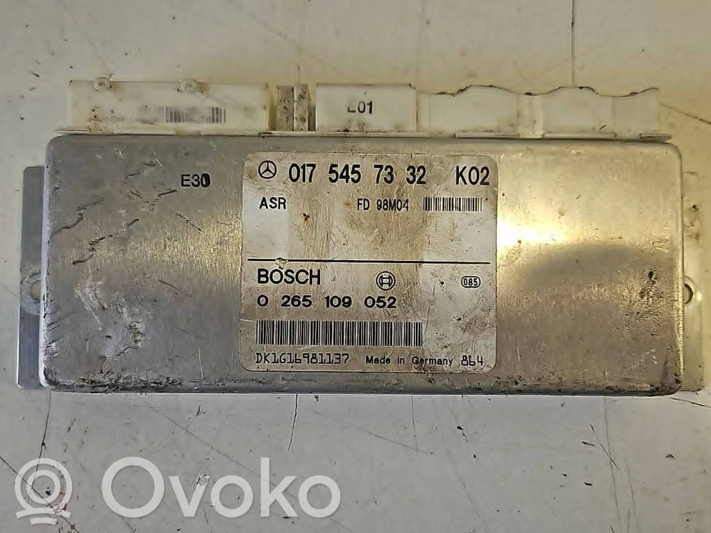 Sterownik / moduł ABS   0175457332,DK1G16981137,0265109052